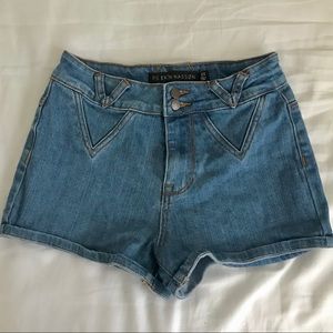 P. S. ERIN WASSON (pacsun brand) HIGH RISE SHORTS